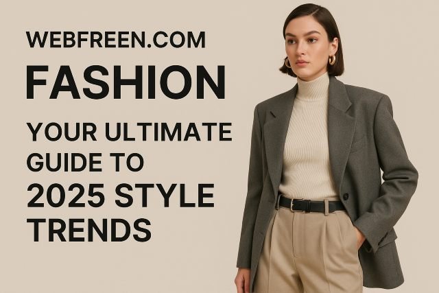 Webfreen.com Fashion: Your Ultimate Guide to 2025 Style Trends
