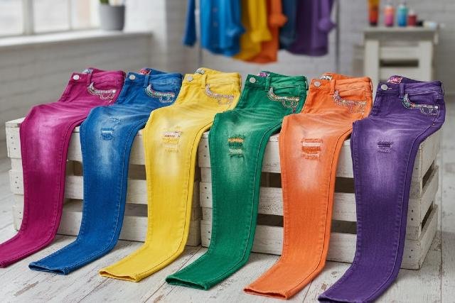Colourful Denim: A Fresh Twist on Classic Jeans
