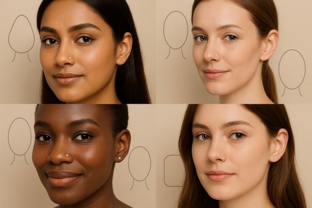 Diamond Nose Pin Designs for Every Face Shape and Occasion