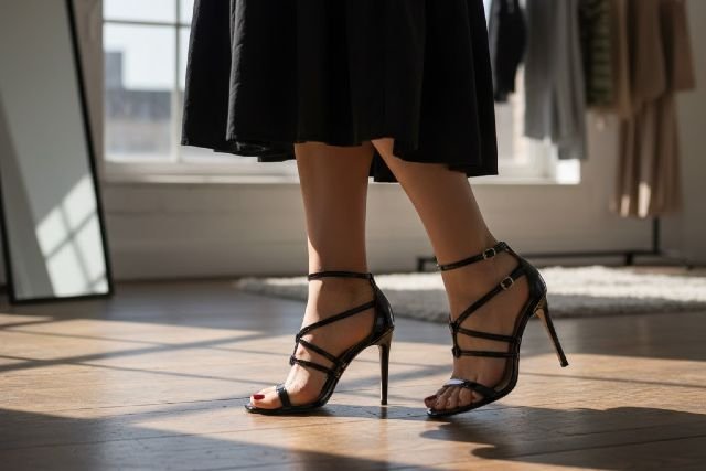 Sandals High Heels Black: Fashion Tips to Stand Out Effortlessly