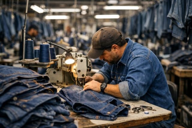 jeans worker