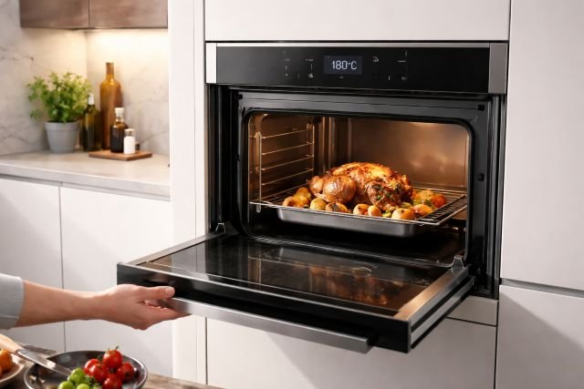 slide and hide oven